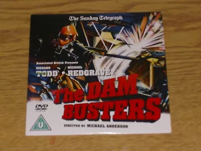 The Dam Busters Starring Richard Todd & Michael Redgrave DVD - Sunday Telegraph • £1