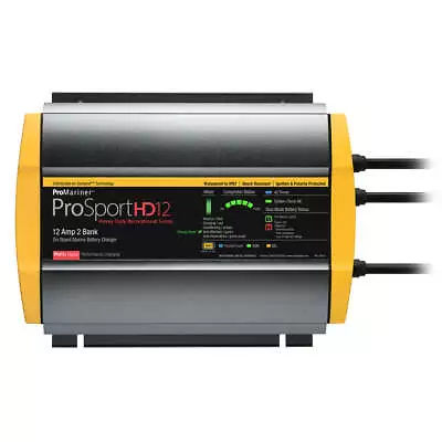 ProMariner ProSportHD 12 Gen 4 - 12 Amp - 2 Bank Battery Charger [44012] • $212.99