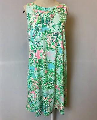 Lilly Pulitzer Dress S M XL Lilly Loves Palm Beach Kristen Swing • $74.99