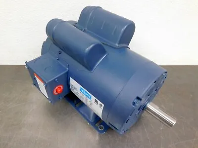 Leeson 120554.00 Electric Motor 5 HP 3450 Rpm Single Phase 230 5 Hp 145T Frame • $527.99