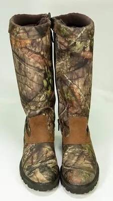 Rocky Waterproof Mossy Oak Camo Side-Zip Men's Snake Boot RKS0232 - 12M • $79.99