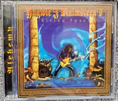 Yngwie J. Malmsteen's Rising Force - Alchemy **NR MINT RARE CD ALBUM & POSTER** • £8.99