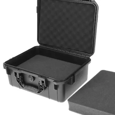 ABS Plastic Waterproof Hard Case Tool Storage Carry Case Safety Toolbox • £31.74