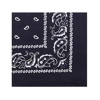 Bandana 100% Cotton Paisley Print Scarf Head Wrap Neck Headband For Men & Women • $2.66