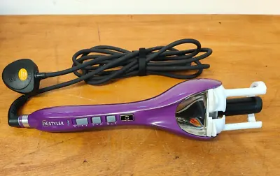 Instyler Tulip Auto Hair Curler Purple ISAC-22WTEU-00 - Tested & Working • £9.99