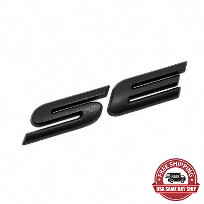 $14.99 • Buy Ford Fusion SE Matte Black Emblem Badge Nameplate Decal NEW