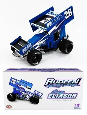 2021 ACME 1:18 SPRINT CAR *CORY ELIASON* #26 Rudeen Racing  *NIP* • $79.99