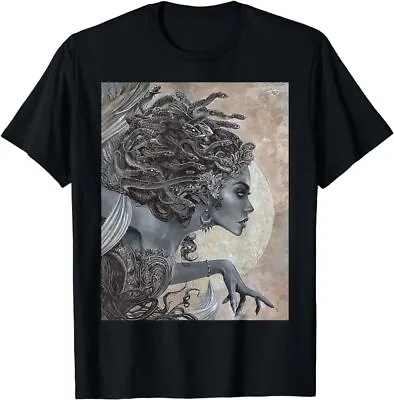 Medusa Greek Mythology Occult Scary Dark Grunge Art T-Shirt Size S-5XL • $18.99