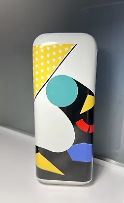 Rare Mid Century Modern Japanese Geometric Abstract Design Vase Nancy Pew 10  • $55