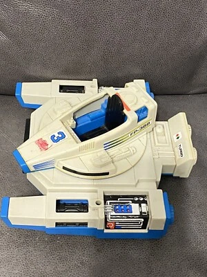 Vintage Fisher Price Alpha Interceptor Space Ship FP-368 Sci-Fi  1982 Quaker Oat • £12.50