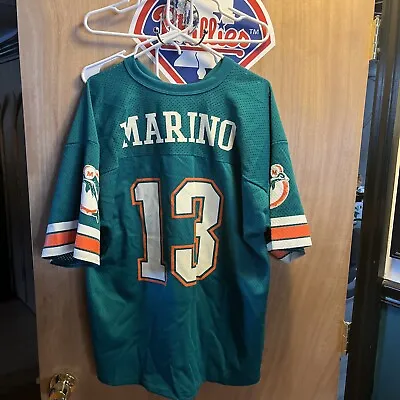 Miami Dolphins Dan Marino Jersey By Logo 7 Size Xl New Old Stock • $59