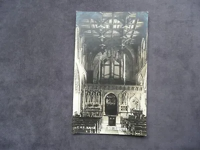 £2.99 • Buy Old Postcard Of The Nave, St. Davids Cathedral, Pembrokeshire