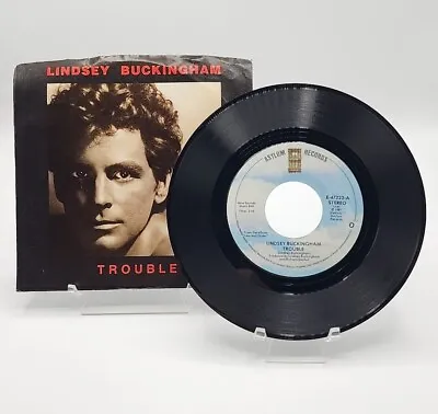 Lindsey Buckingham - Trouble / Asylum 1981 - 45 RPM 7” -J831  • $7.95