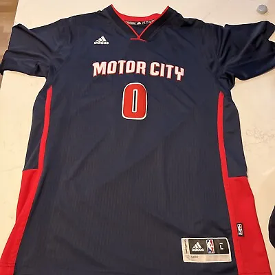 Andre Drummond Detroit Pistons Motor City Autographed Jersey Size Large Authenti • $109