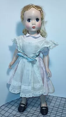 Vtg 1950's Madame Alexander Alice In Wonderland Maggie Face Doll 20 Pink Dress + • $175