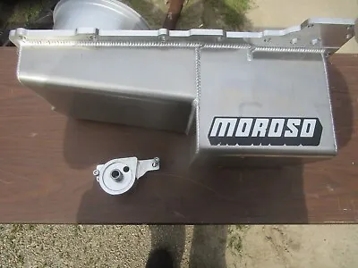 Moroso 21153 Engine Oil Pan Drag Race Natural Aluminum For Chevy Camaro 2016-18 • $400