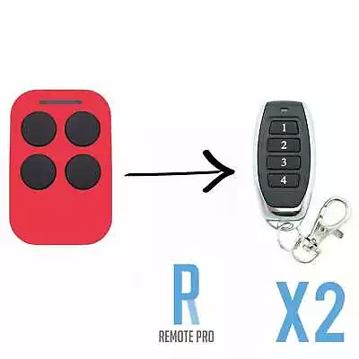 2 X Code Ezy B&D PTX5 PTX-5 Tritran Garage Door BND TB5 BD4 Compatible Remote • $49.80