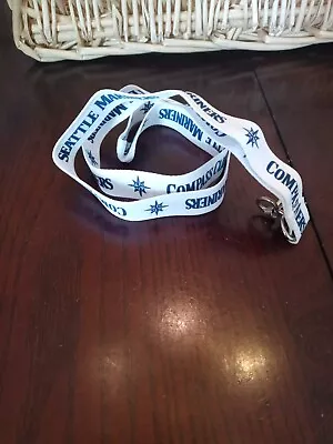 Seattle Mariners Compass Club White Lanyard Brand New • $18.88