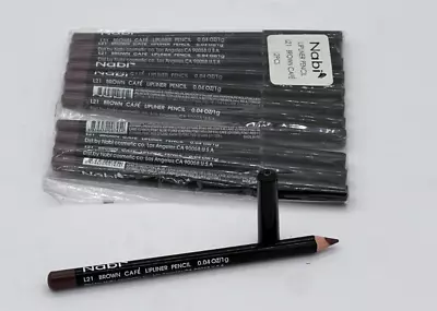 Nabi Lipliner Pencil L21 Brown Cafe 0.04 Oz 12 Pack • $13.99