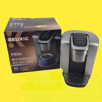 Keurig K-Elite 5-Cup Single Serve K-Cup Coffee Machine #MP9449 • $49.98