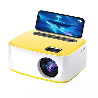 Fuegobird Mini Projector 2022 Upgraded Video Projector Multimedia Home Theater  • $21.27