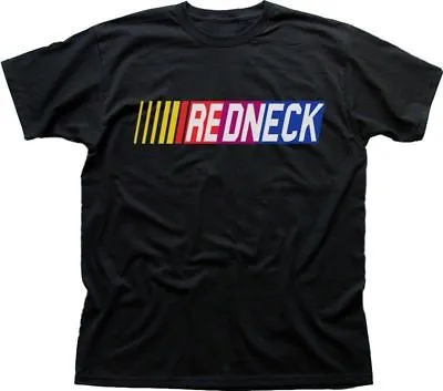 Nascar Inspired Auto INDY Car Racing Redneck Funny BLACK T-shirt OZ0364 • £13.95