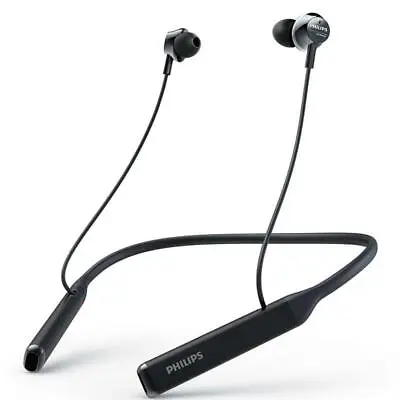 PHILIPS Bluetooth Neckband Headphones Wireless Earbuds IPX5 Waterproof • $24.64