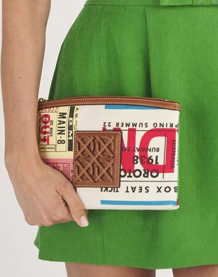 $40 • Buy Brand New Oroton Boyd Ticket Medium Pouch 