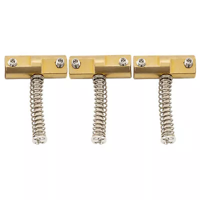 Wilkinson WTB 2-1/8  54mm Vintage Compensated Brass Guitar Saddles Set For Tele • $23.18