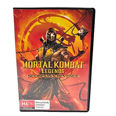 Mortal Kombat Legends : Scorpions Revenge (Dvd2020) Anime R4 LIKE NEW • $10.99