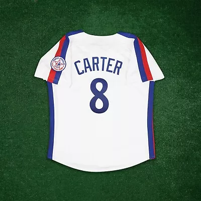 Gary Carter 1982 Montreal Expos Cooperstown Men's Home Jersey W/ All Star Patch • $139.99