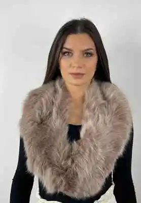 Fur Fox Collar Real Fur Stole Fox Collar • $145