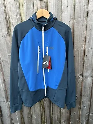 Millet Mountain Pierra Men’s Jacket Size 46 / US XL  Navy Blue Outdoors Walking • $56