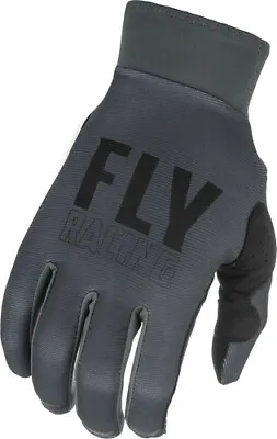 Fly Racing Pro Lite Mx Gloves - Grey/black - Motocross/offroad • $29.95