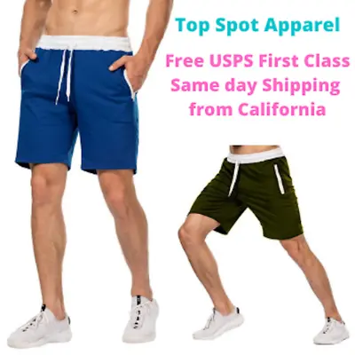 Men Fitness Shorts | Casual Street Wear | Running | Training | Athletic Gym Wear • $9.50