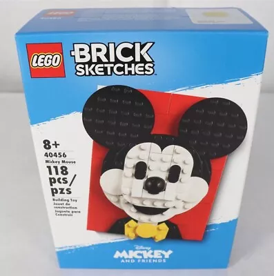 LEGO 40456 Disney Brick Sketches Mickey Mouse 118pcs New • $14.99