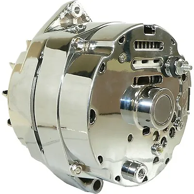 New High Quality Chrome 1-Wire 10SI 120A Alternator For SBC BBC Chevy GM Hot Rod • $98.42