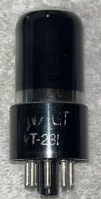 NOS KEN-RAD JAN-CKR 6SN7GT VT-231 Black Glass Preamp Tube Amplitrex Test 100% • $85