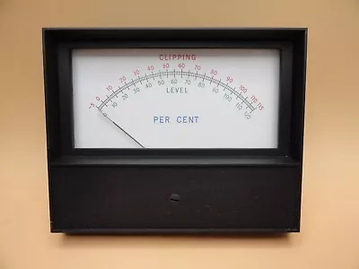 Honeywell Analog Percent Level Meter Panel Mount  100uA FS Model 45T(Qty 1) • $29.95