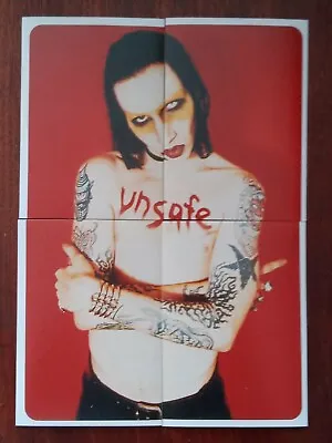 MARILYN MANSON 1998 HIT PARADE Rock STICKER Card • $19.99