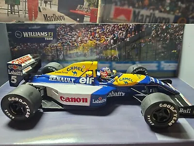 1/18 Wiliams FW14B Nigel Mansell SOUTH AFRICA GP 1992 • £289