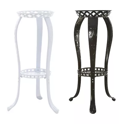 Metal Plant Stands Indoor 2 Tier Tall Plant Stand Modern Flower Pot Stand Shelf • £16.95