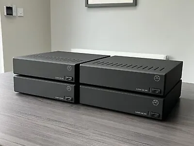 Linn LK140 Mk2 Power Amplifiers X 4 With New Majik 140 Aktiv Cards • £1899