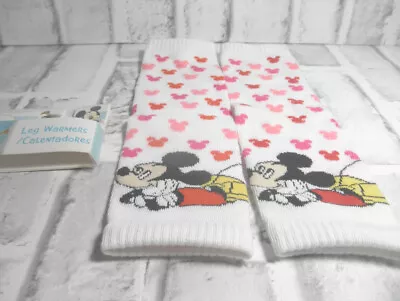 NEW By DISNEY MICKEY MOUSE CHILDREN'S LEG WARMERS ONE SIZE FITS MOST • $11.99