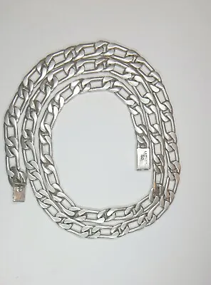 24  Mexican Sterling Silver Figaro Necklace 49.7g • £144.66