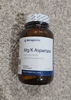 Metagenics Mg/K Aspartate Tablets 60 Tablets - Exp 5/25 - MAGNESIUM POTASSIUM  • $17.95