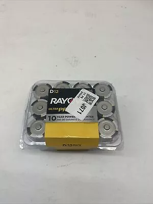 Rayovac® Ultra Pro Alkaline Batteries Size D 1.5 Volt RAYALD12PPJ 12 Of Pack NEW • $16.99