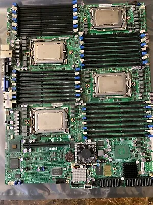 Supermicro H8QG6-F Quad Socket G34 4x AMD 6168 Processor • $300