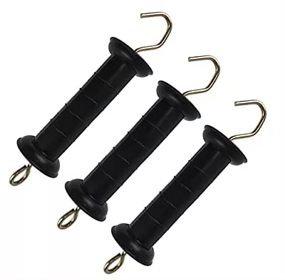 3 Pack Plastic Electric Fence Gate Handle Insulators Gate Handle With Spring • $15.25