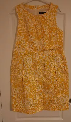 £15.99 • Buy Jessica Howard Summer Floral Yellow  Dress Size 16